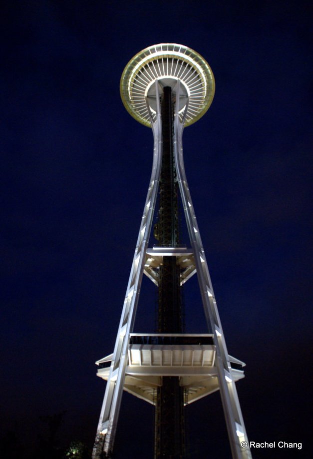 Seattle Space Needle at Dusk